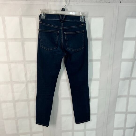Veronica Beard Debbie Ankle-Crop Skinny Jean Dark river Blue Jean size 23 or 000 - Picture 5 of 11